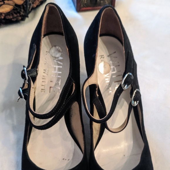 Ron White Black Carlee Suede Mary Jane 7 US - Picture 3 of 7